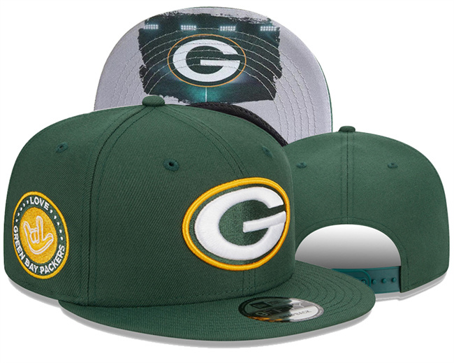 Green Bay Packers Stitched Snapback Hats 0160